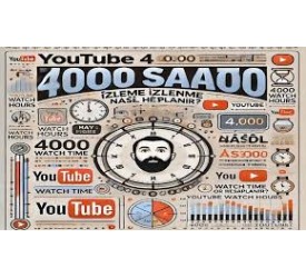 Youtube 4.000 Saat İzlenme