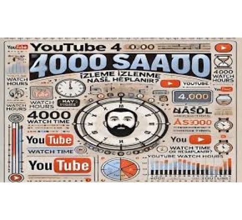 Youtube 4.000 Saat İzlenme